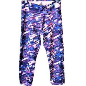 PrAna Roxanne Capri Yoga Sport Leggings Cropped Size Small